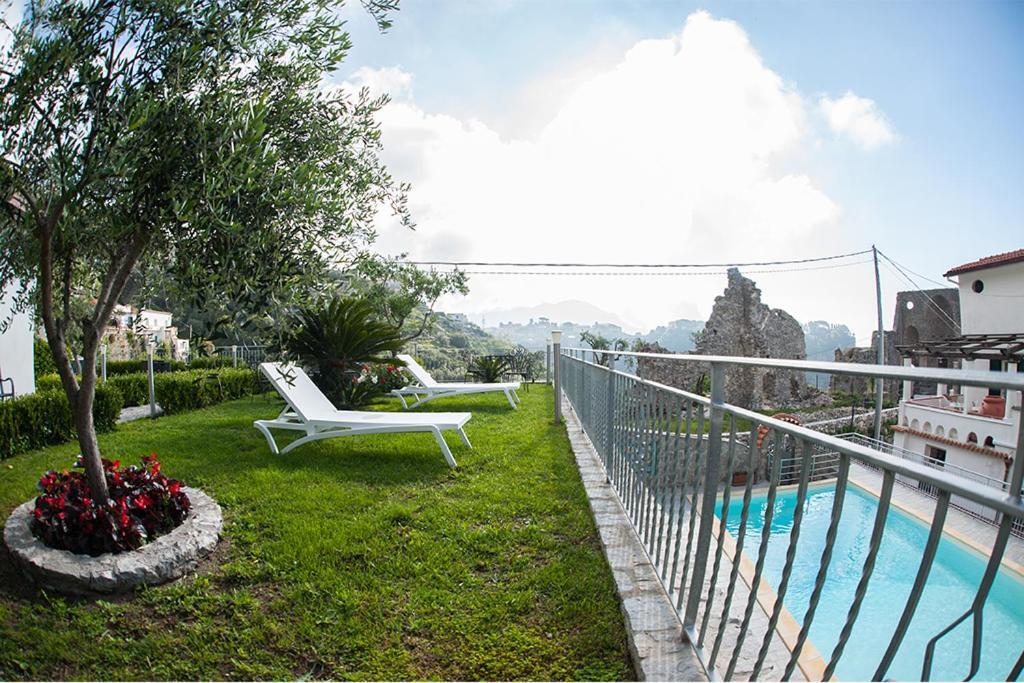 Lo Smeraldo Private Pool Villa Ravello By Elodeagroup Scala Exteriér fotografie